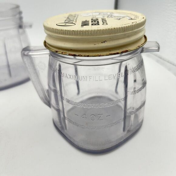Osterizer Plastic Jar Liquifier Blender Mini-Blend Container Blend and Store Vtg - Picture 7 of 9
